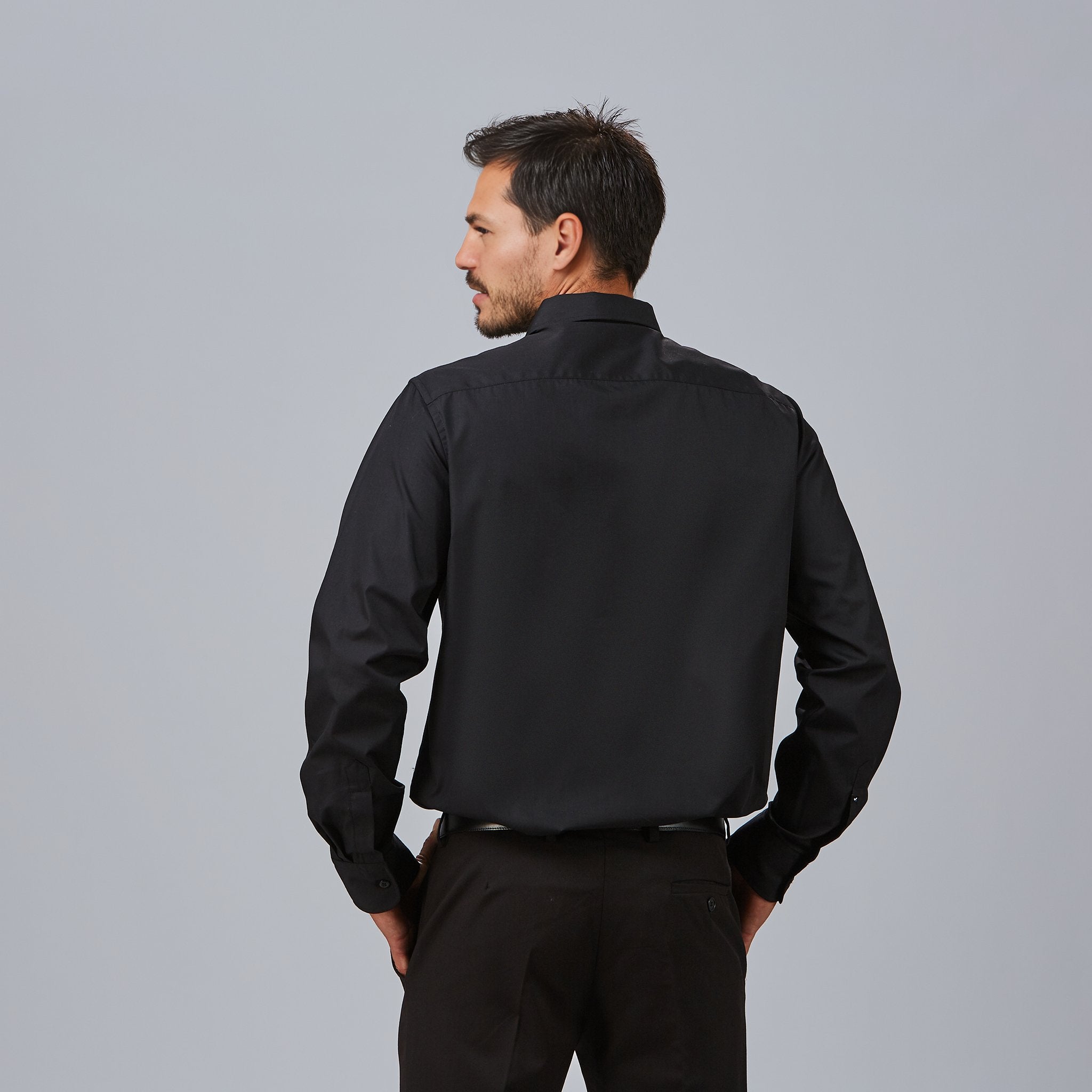 CAMISA-HOMBRE-ML-POPELIN-295000-001-XS CAMISA HOMBRE M/L POPELIN - Imagen 1