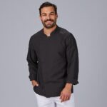 CHAQUETA COCINA UNISEX MEJIA - Imagen 3