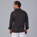 CHAQUETA COCINA UNISEX MEJIA - Imagen 4