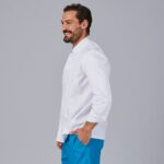 CHAQUETA COCINA UNISEX MEJIA - Imagen 6